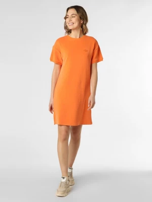 Armani Exchange - Sukienka damska, pomarańczowy