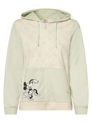 Disney - Damska kurtka z kapturem, beżowy|zielony|biały