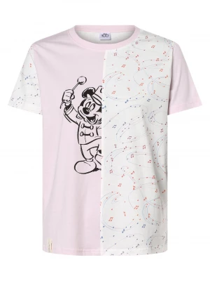 Disney - T-shirt damski, różowy|biały|wielokolorowy