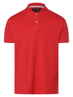 Finshley & Harding - Męska koszulka polo, czerwony