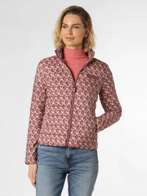 GUESS - Damska kurtka pikowana, lila|różowy|wielokolorowy