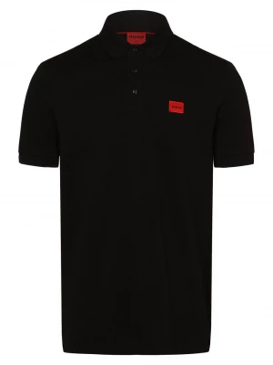 HUGO - Męska koszulka polo – Dereso232, czarny