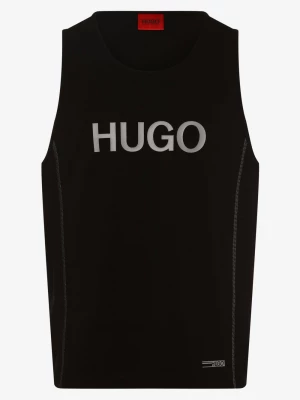 HUGO - Męski tank top – Dactive_X, czarny