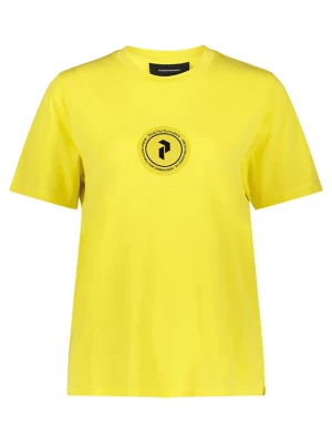 Koszulka "Seasonal" w kolorze żółtym Peak Performance