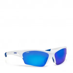 Okulary przeciwsłoneczne Uvex - Sunsation S5306068416 White/Blue