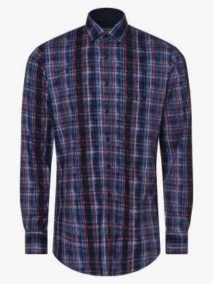 OLYMP Casual modern fit - Koszula męska, niebieski|czerwony