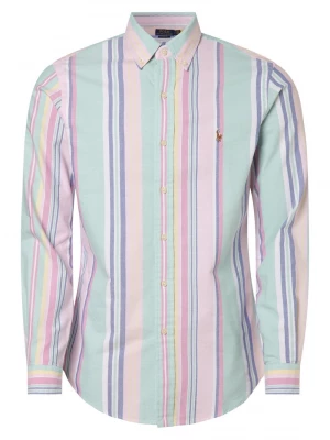 Polo Ralph Lauren - Koszula męska – Custom Fit, różowy|zielony|wielokolorowy