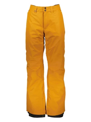 Spodnie narciarskie w kolorze musztardowym Quiksilver
