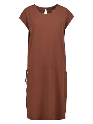Sukienka "Brookline" w kolorze brązowym Icepeak