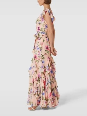 Sukienka koszulowa ze wzorem na całej powierzchni model ‘VIKRANA’ Lauren Ralph Lauren